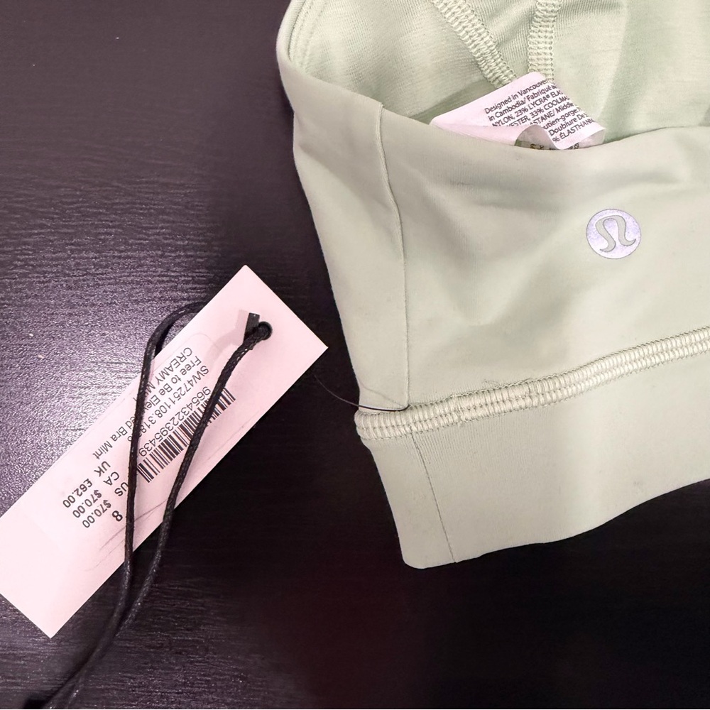 NWT lululemon SoulCycle free to be elevated sports bra size 8 - Picture 3 of 3
